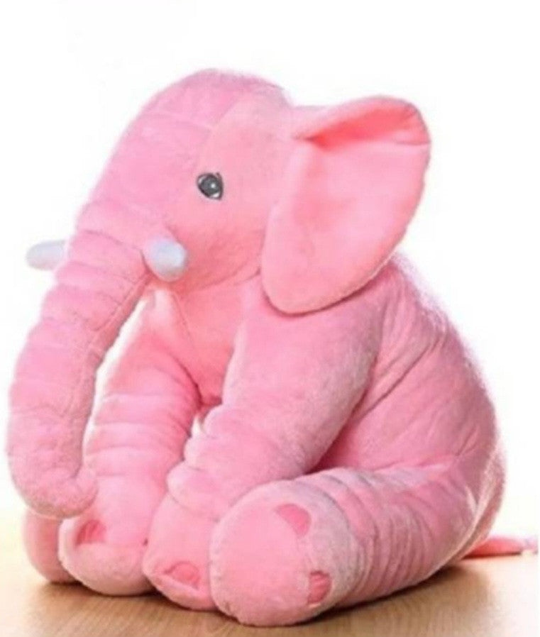 ELEFANTE DE APEGO 60 CMS ROSADO CLARO