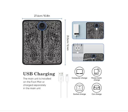 Masajeador de pies eléctrico portátilUSB