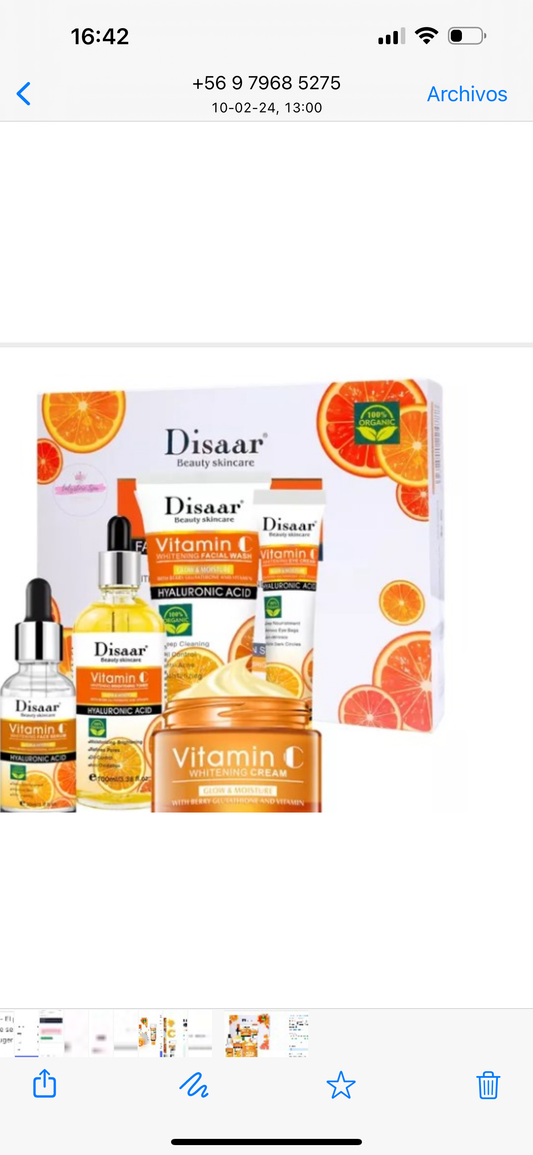 Pack vitamina C blanqueador