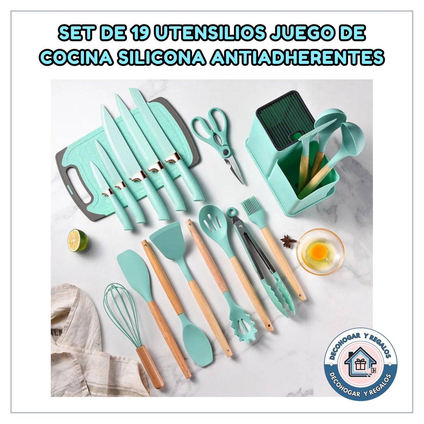 Set De 18 Utensilios Juego De Cocina Sil