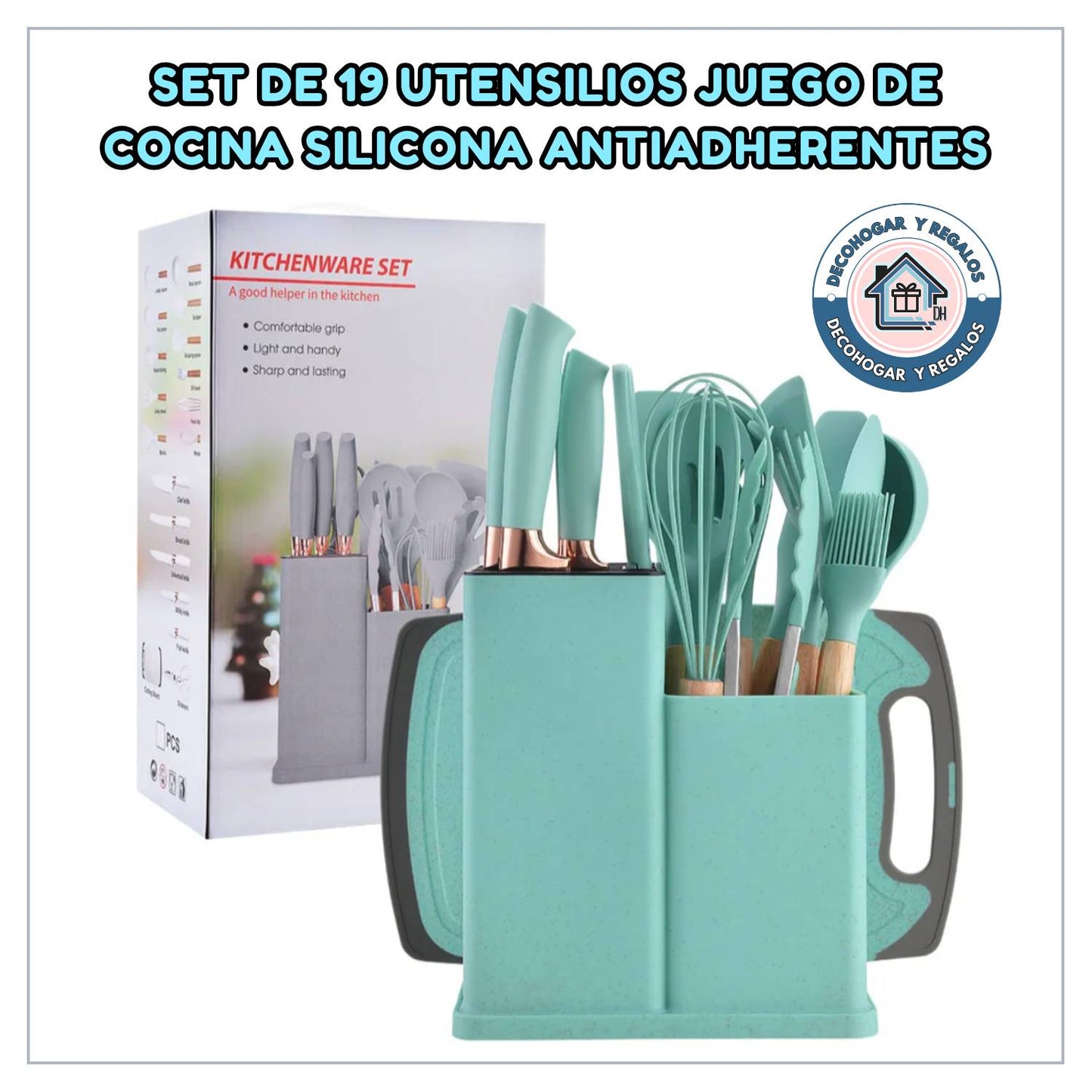 Set De 18 Utensilios Juego De Cocina Sil